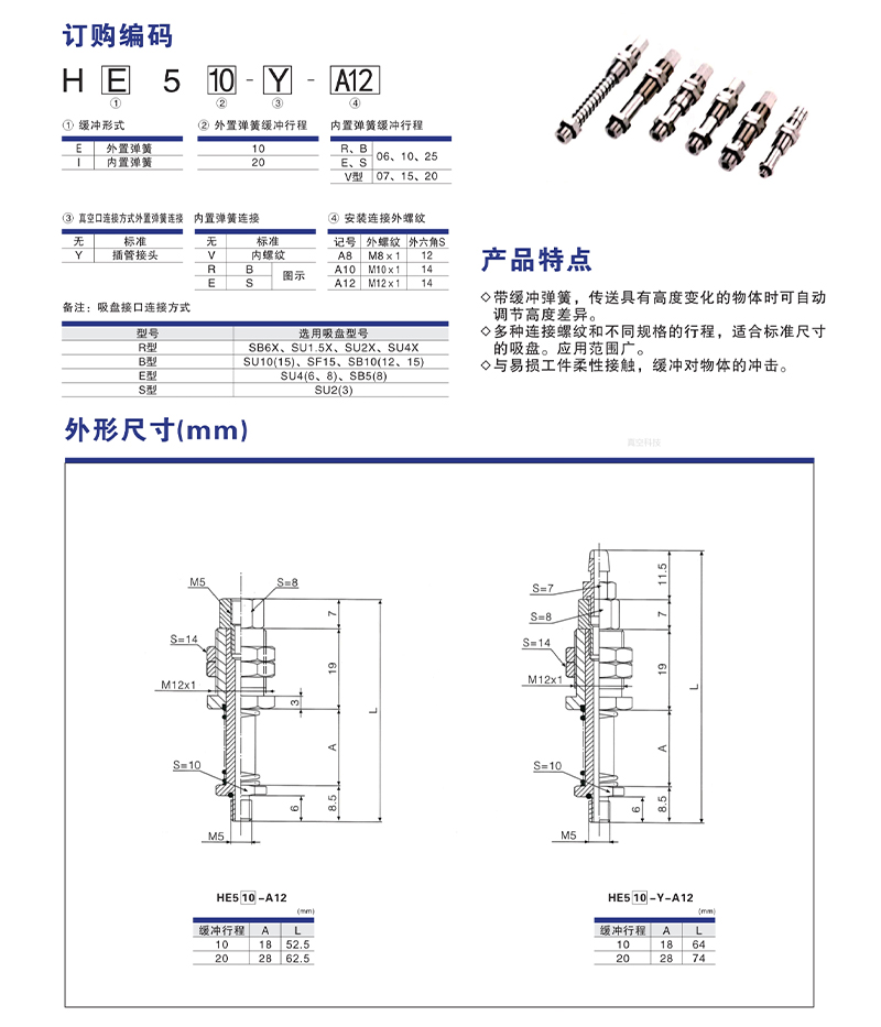 H5系列缓冲杆(1)